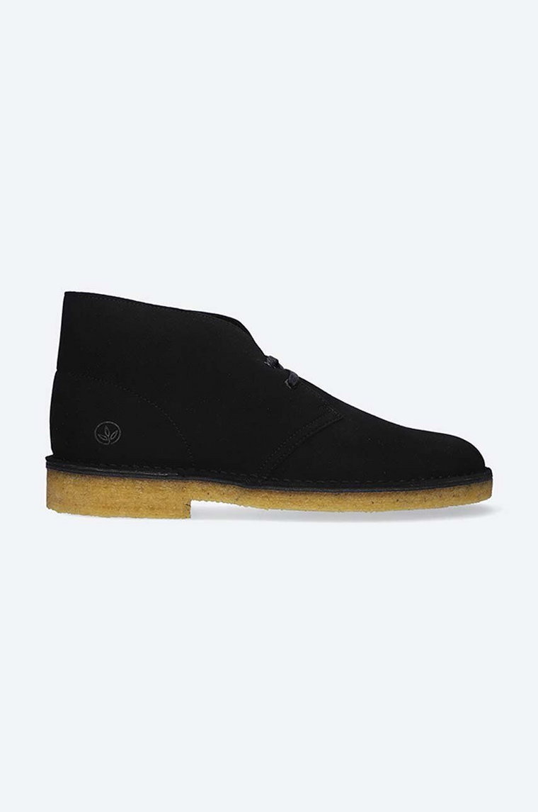 Clarks Originals trzewiki Desert Boot męskie kolor czarny 26162582