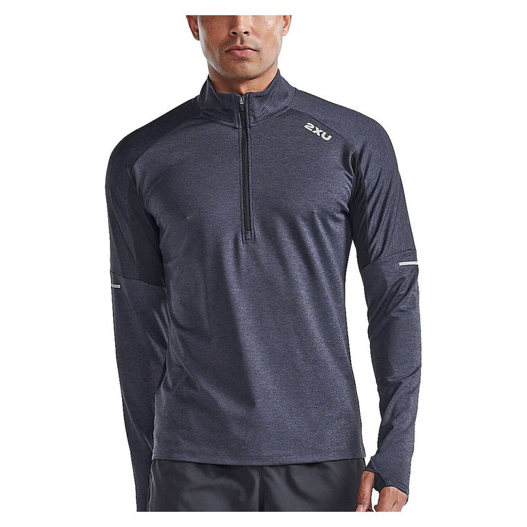 Bluza do biegania męska 2XU Aero 1/2 Zip LS MR7244a