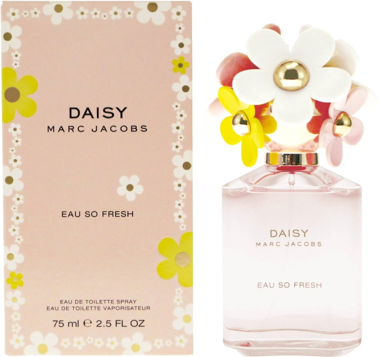 Woda toaletowa damska Marc Jacobs Daisy Eau So Fresh 75 ml (3607342221161). Perfumy damskie