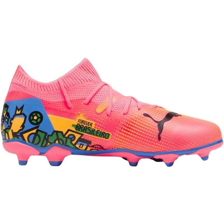 Buty piłkarskie Puma Future 7 Match Njr FG/AG 107841 01 różowe