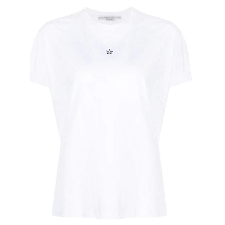 Haftowany Mini T-Shirt ze Star Stella McCartney