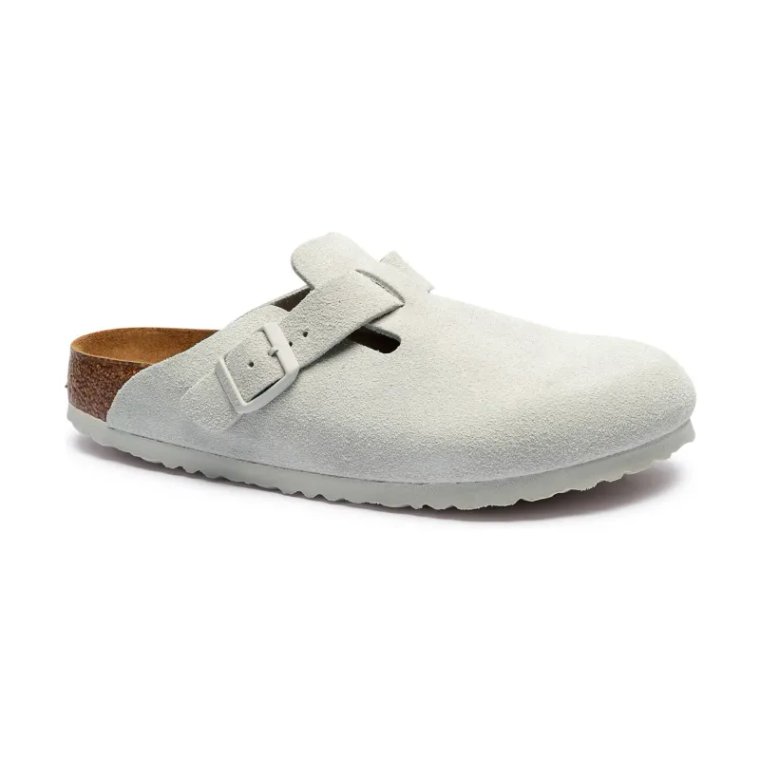 Birkenstock Skórzane mule Boston SFB