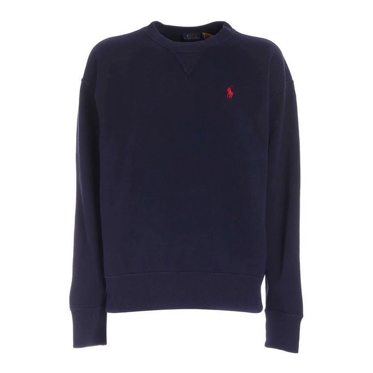 Sweter z Haftowanym Logo Polo Ralph Lauren