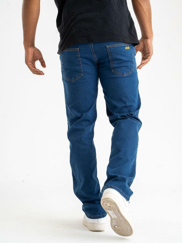 Spodnie Jeansowe Regular Elade Classic Niebieskie