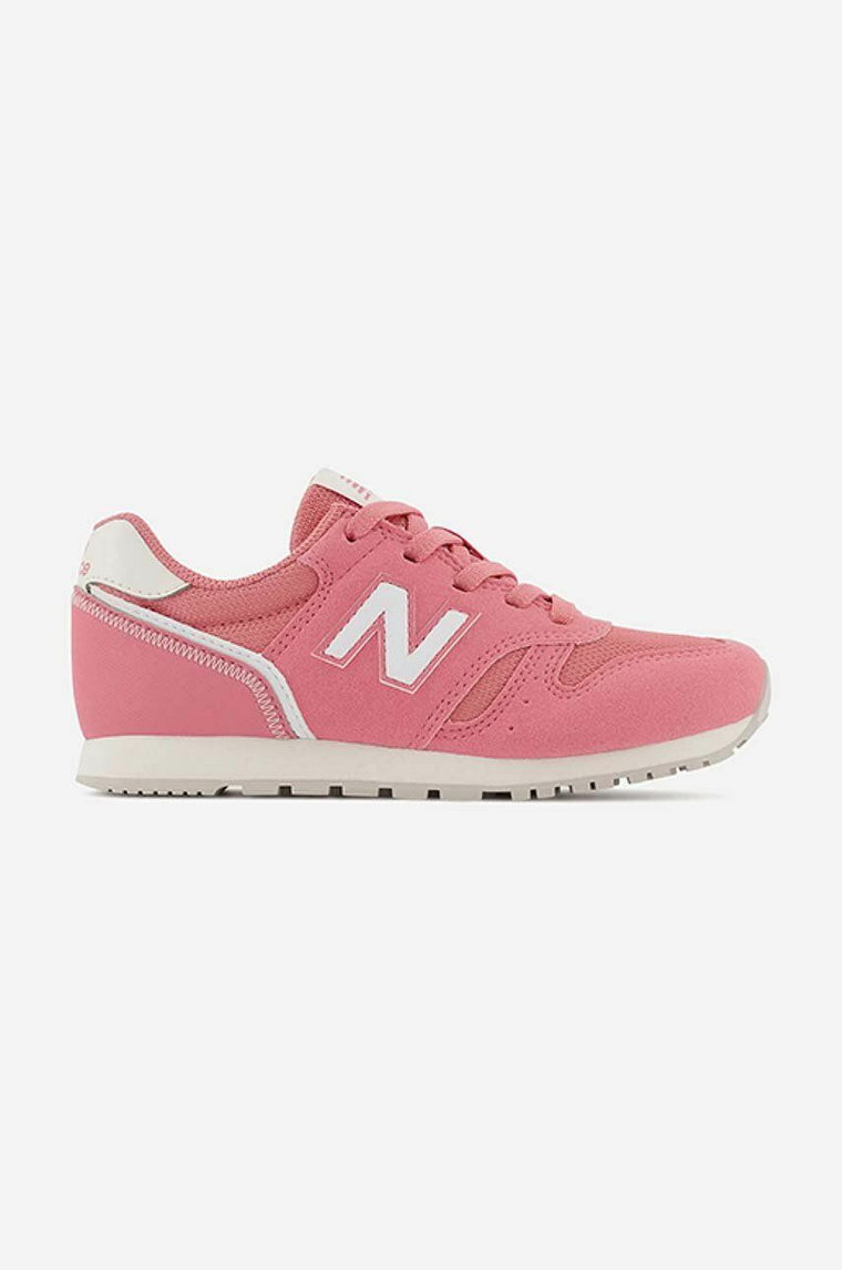 New Balance sneakersy dziecięce kolor różowy