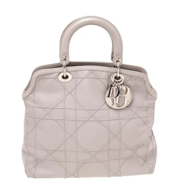 Pre-owned Leather totes Dior Vintage