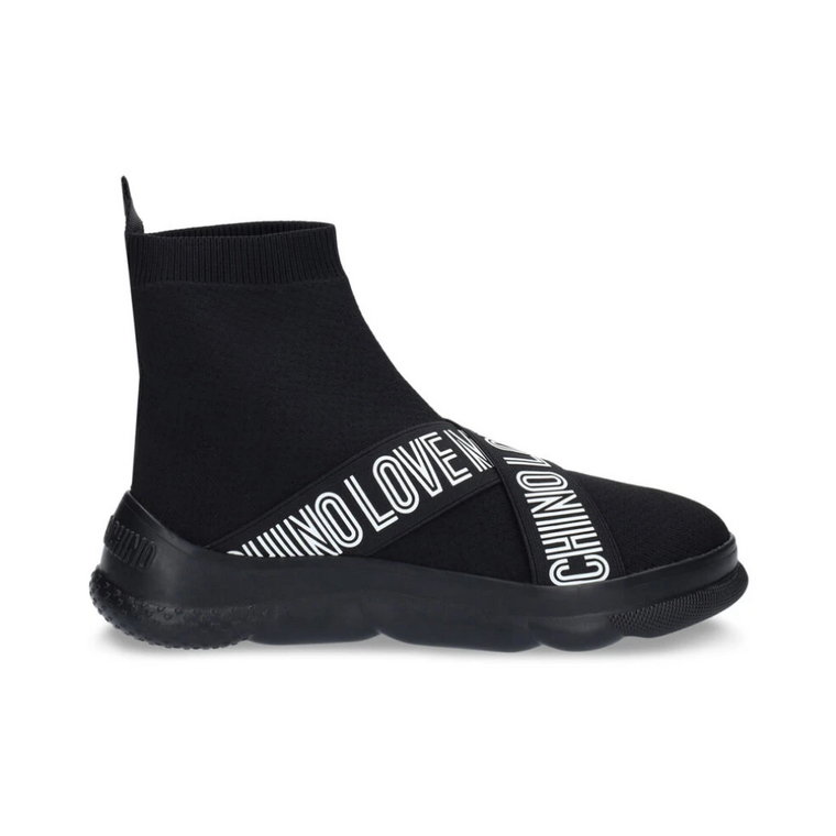 Jesienne/Zimowe Sneakersy dla Kobiet Love Moschino