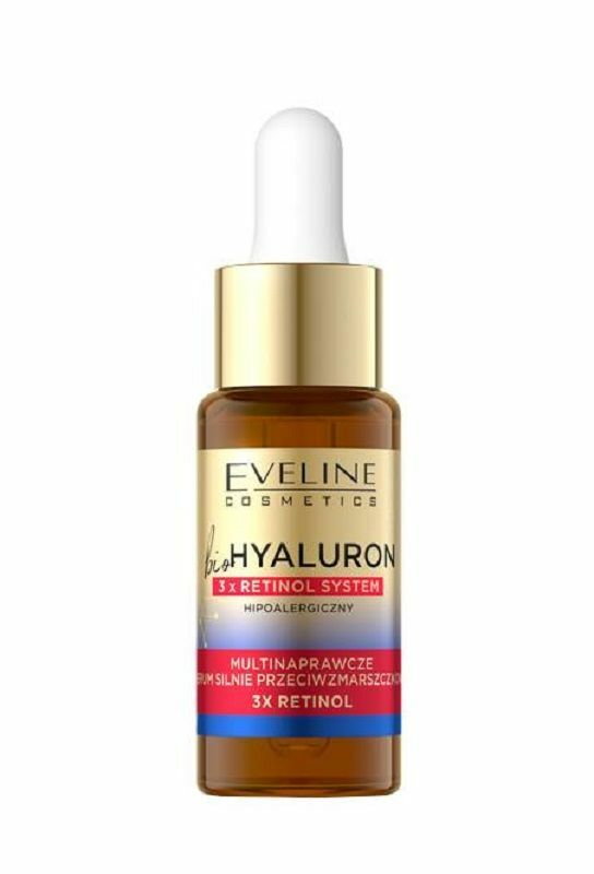 Eveline BioHyaluron 3 x Retinol - Serum z retinolem 18ml