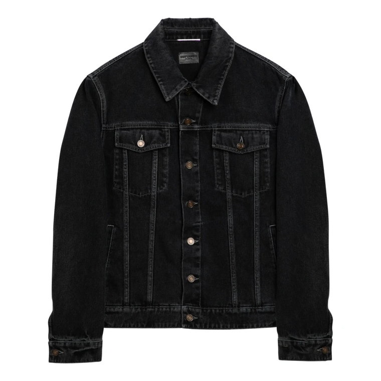 Kurtka Jeansowa Saint Laurent