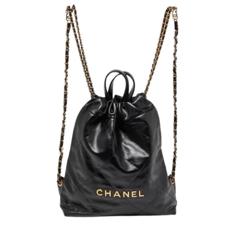 Pre-owned Leather backpacks Chanel Vintage