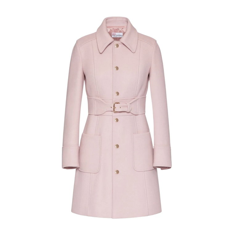 Belted Coats RED Valentino