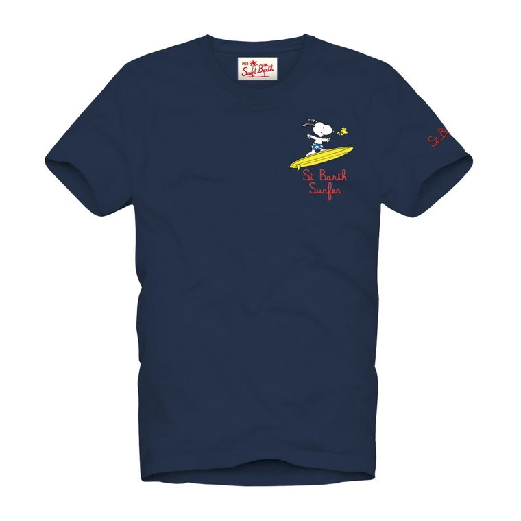 Snoopy Surfer T-Shirt MC2 Saint Barth