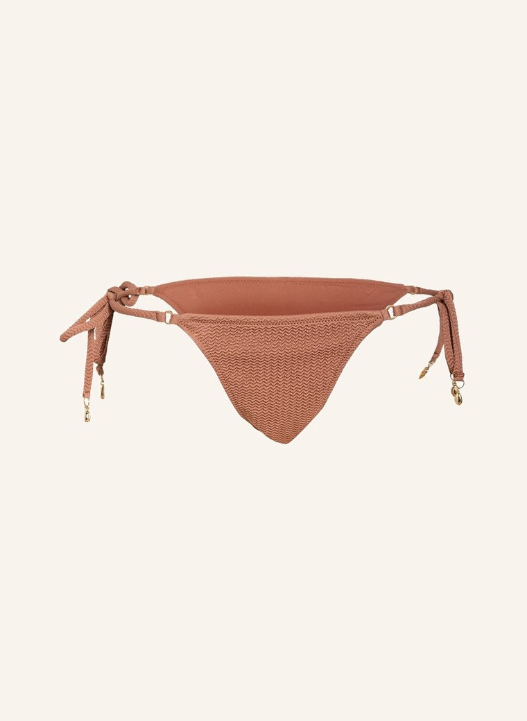 Seafolly Dół Od Bikini Trójkątnego Sea Dive braun