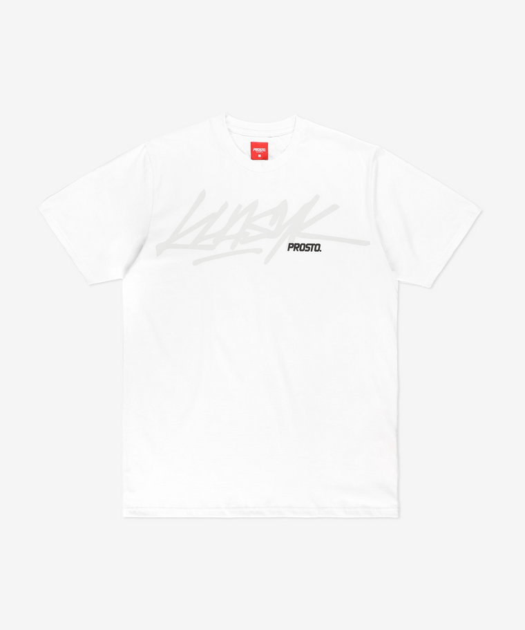 T-shirt Fade White