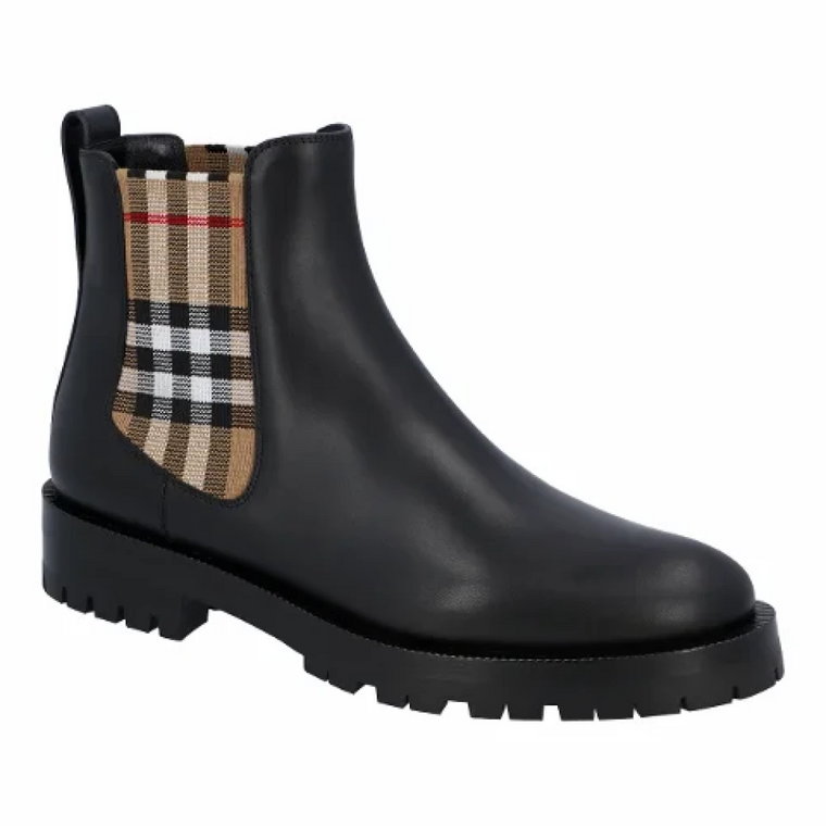 Leather boots Burberry