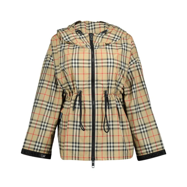 Parka w kratkę Burberry