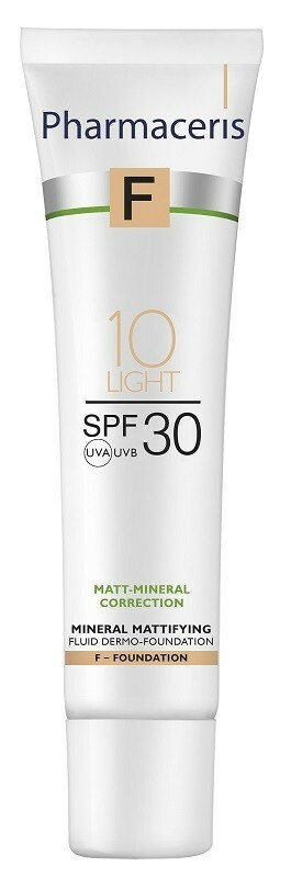 Pharmaceris F - mineralny dermo-fluid matujący SPF30 10 Light 30ml