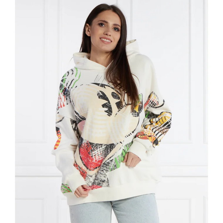 Desigual Bluza desigual x mickey mouse | Oversize fit