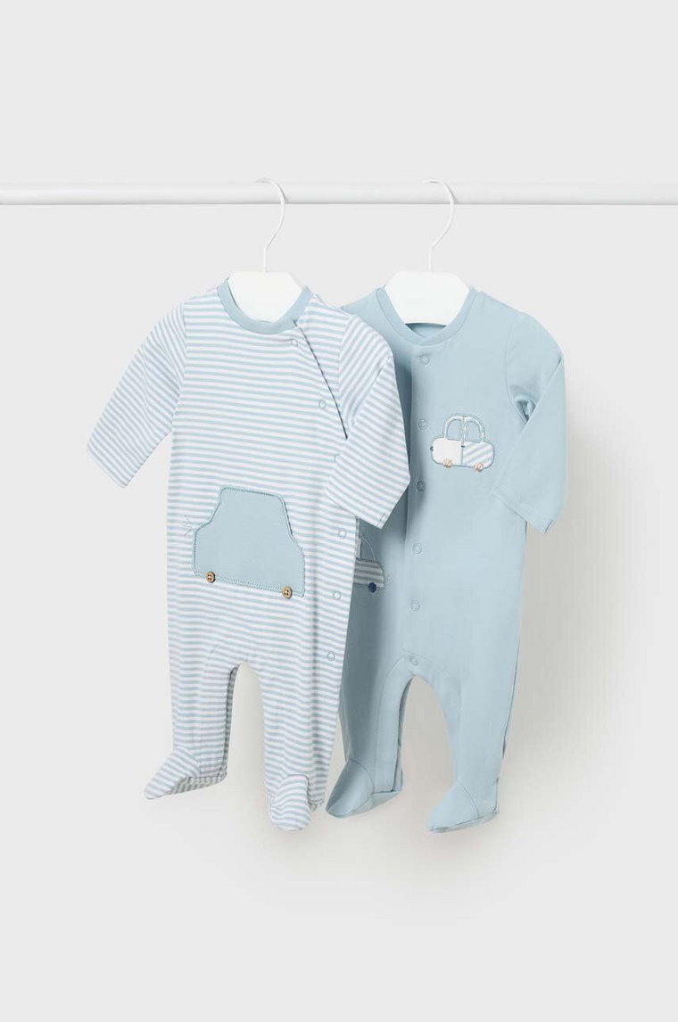 Mayoral Newborn pajacyk niemowlęcy 2-pack