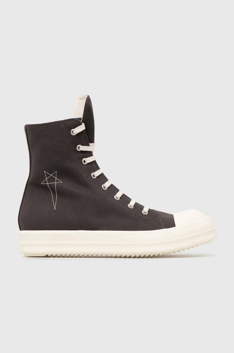 Rick Owens trampki Woven Shoes Sneaks męskie kolor szary DU01D1800.CBEM9.78811