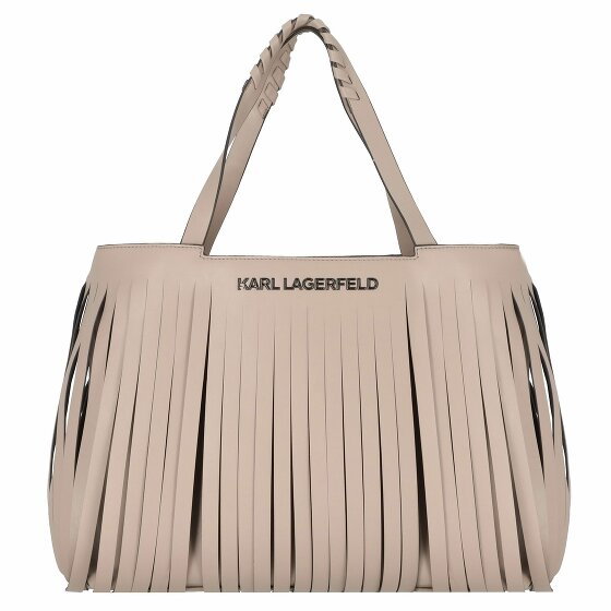 Karl Lagerfeld Fringe Shopper Bag 50 cm desert