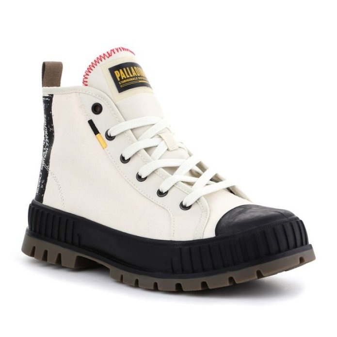 Buty Palladium Pallashock Supply Hi 77196-137-M białe