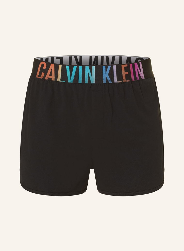 Calvin Klein Szorty Od Piżamy Intense Power schwarz
