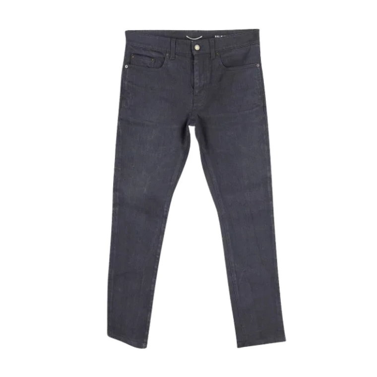 Pre-owned Cotton jeans Saint Laurent Vintage