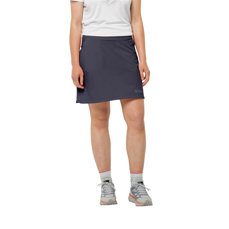 Spódnica Jack Wolfskin HILLTOP TRAIL SKORT W graphite - 36