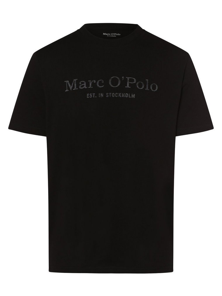 Marc O'Polo - T-shirt męski, czarny