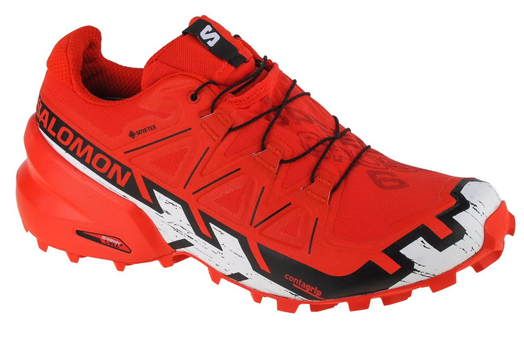 Salomon Speedcross 6 GTX 417390, Męskie, Czerwone, buty do biegania, tkanina, rozmiar: 42
