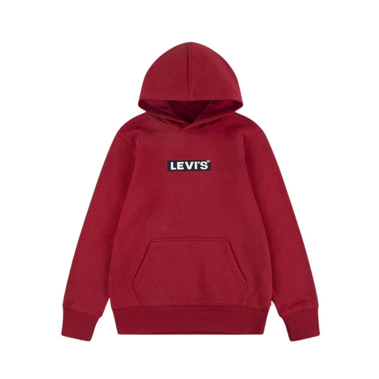 Bluza w jednolitym kolorze z logo Levi's