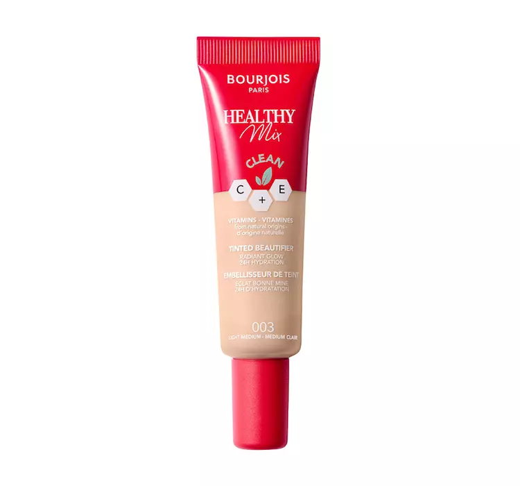 BOURJOIS HEALTHY MIX CLEAN NAWILŻAJĄCY KREM TONUJĄCY 003 LIGHT MEDIUM 30ML