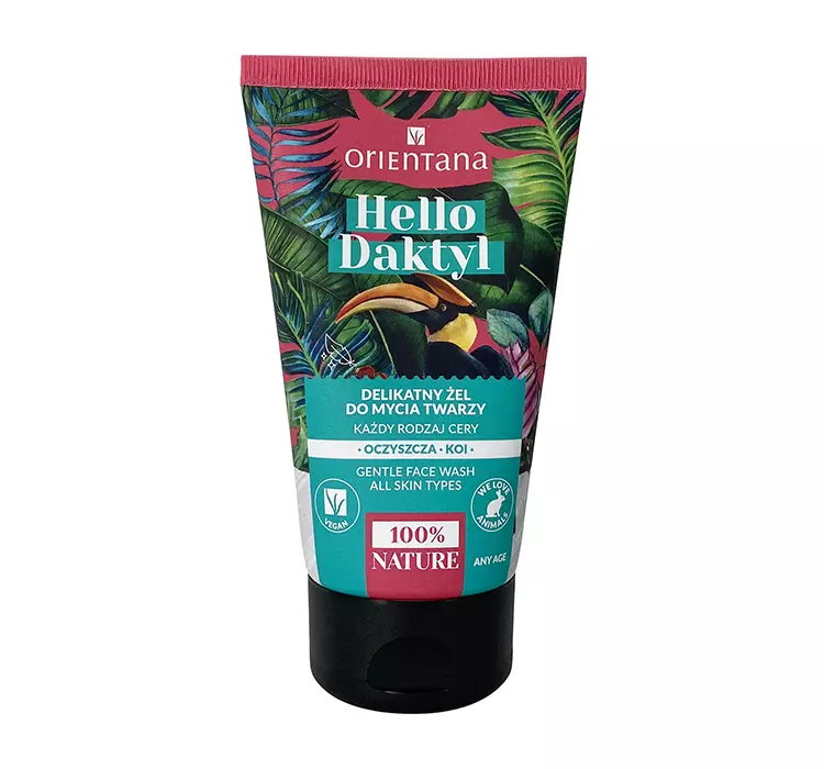 ORIENTANA HELLO DAKTYL DELIKATNY ŻEL DO MYCIA TWARZY 125ML