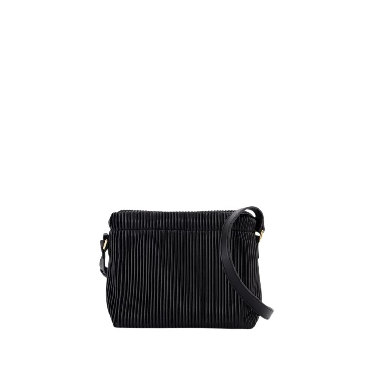 Czarna Mini Crossbody Syntetyczna Torba A.p.c.