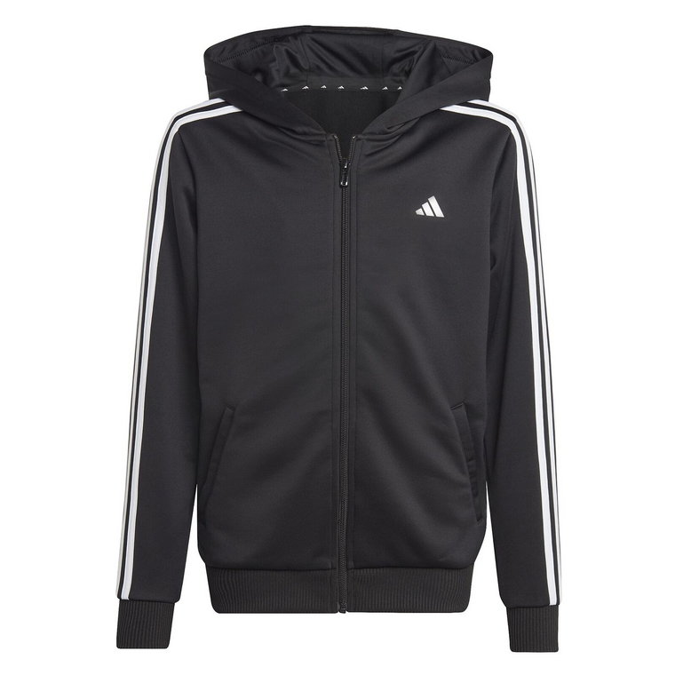 Bluza sportowa dla dzieci adidas Train Essentials Aeroready 3-Stripes Regular-Fit Full-Zip Hoodie HY1102