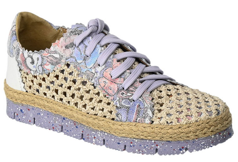 Espadryle Letnie Maciejka 05897-05 Fioletowe