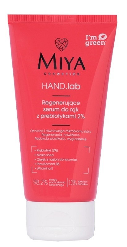 Miya Hand.Lab - Regenerujące serum do rąk z prebiotykami 2% 75ml