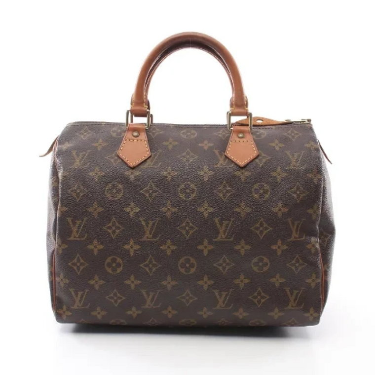 Używana Brązowa Skórzana Torba Louis Vuitton Louis Vuitton Vintage