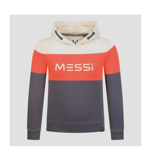 Bluza z kapturem chłopięca Messi S49415-2 110-116 cm Piaskowa (8720815175251). Bluzy z kapturem chłopięce