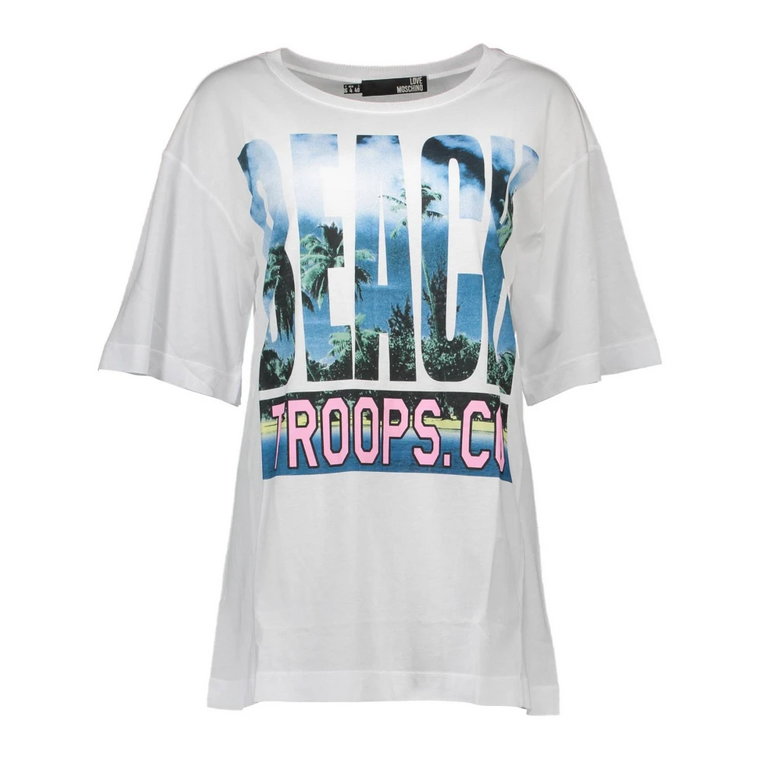 White Tops & T-Shirt Love Moschino