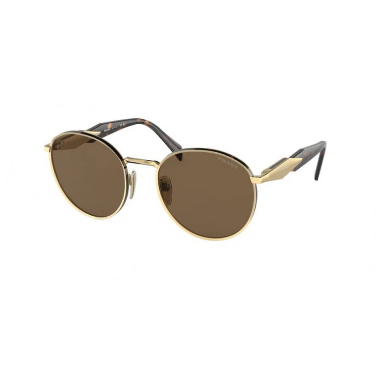 Pale Gold/Grey Okulary przeciwsłoneczne Prada