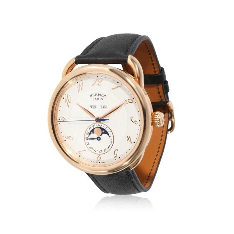 Pre-owned Metal watches Hermès Vintage