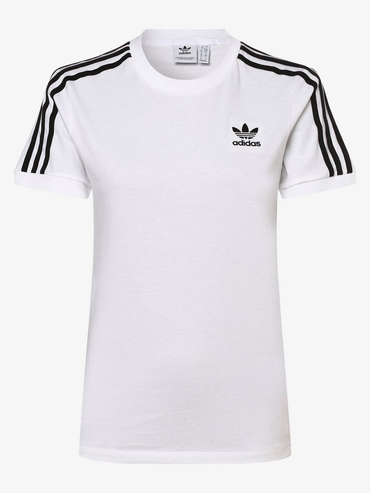adidas Originals - T-shirt damski, biały