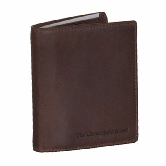 The Chesterfield Brand Carl Portfel Ochrona RFID Skórzany 8.5 cm brown