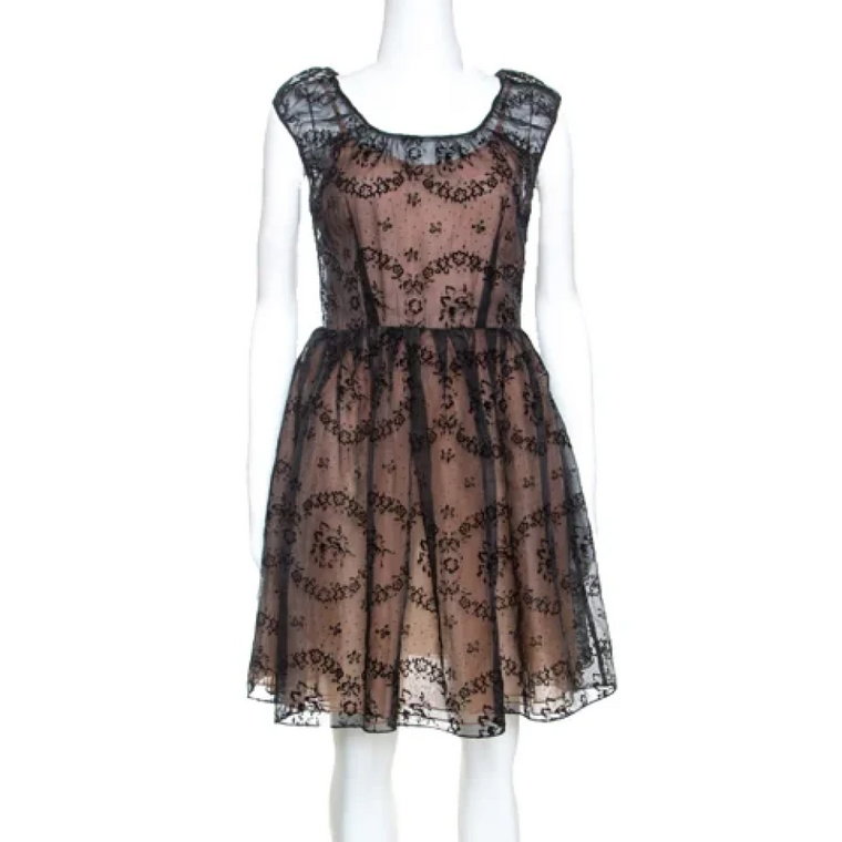 Pre-owned Silk dresses Valentino Vintage