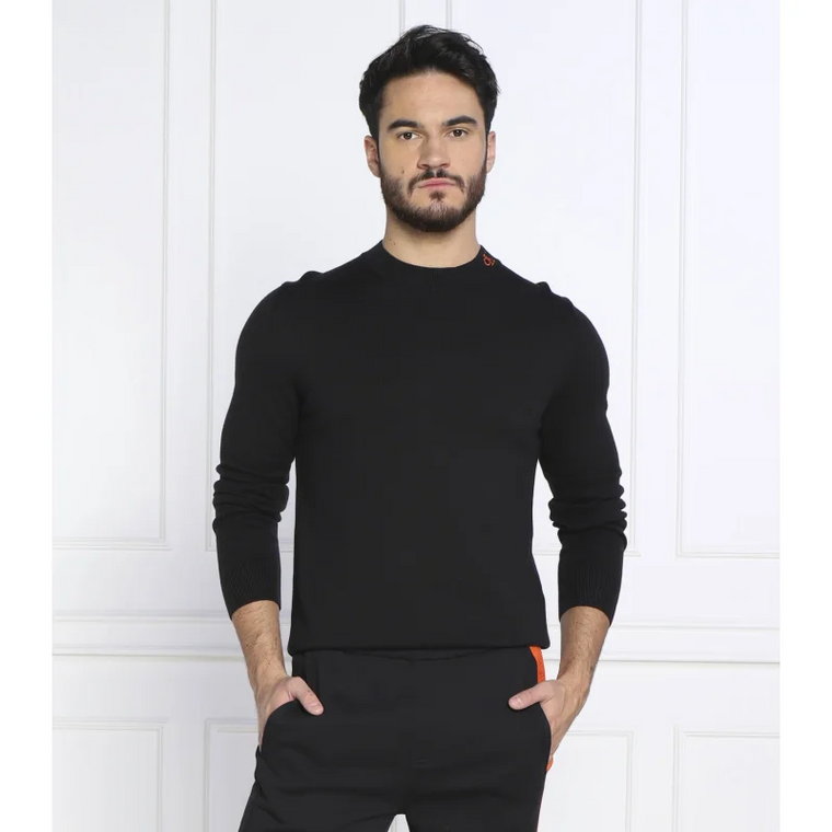 CALVIN KLEIN JEANS Sweter INSTITUTIONAL LOGO | Regular Fit