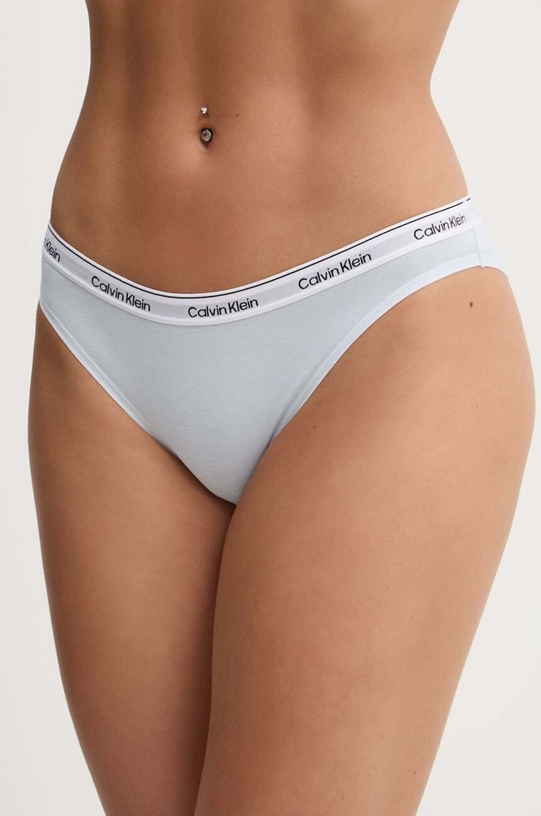 Calvin Klein Underwear figi kolor niebieski 000QD5044E