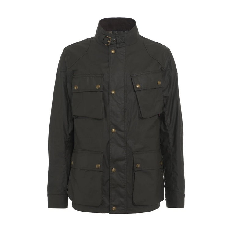 Zielona kurtka męska Ss24 Belstaff