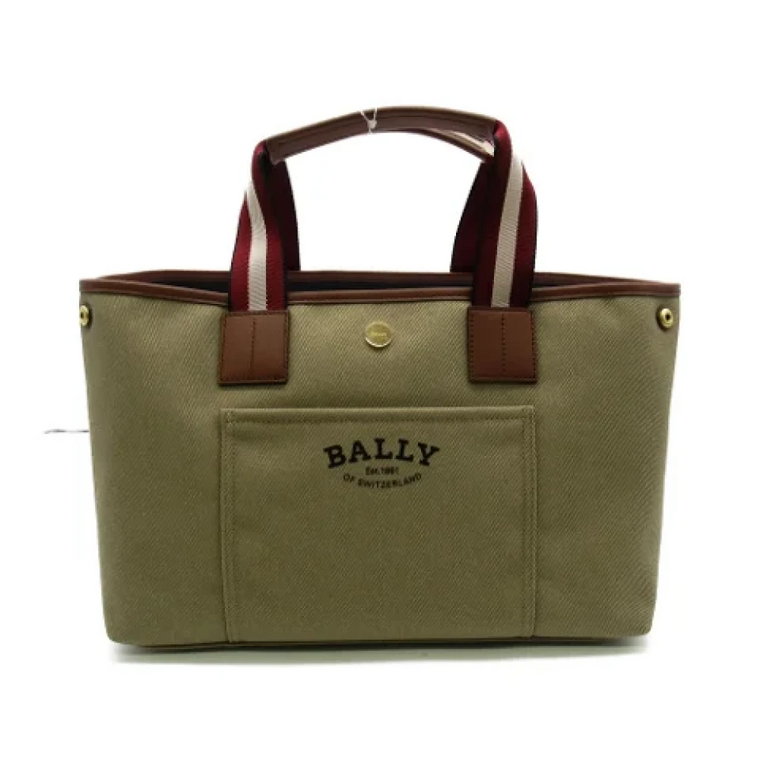 Pre-owned Canvas totes Bally Pre-owned